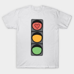 Stop in the Name of Love Stop Light T-Shirt